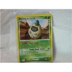 POKEMON COLLECTOR CARD IN CLEAR PROTECTIVE SLEEVE - BURMY - 79/132