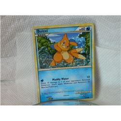POKEMON COLLECTOR CARD IN CLEAR PROTECTIVE SLEEVE - BUIZEL - 45/95