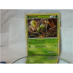 POKEMON COLLECTOR CARD IN CLEAR PROTECTIVE SLEEVE - BELLSPROOT - 57/102