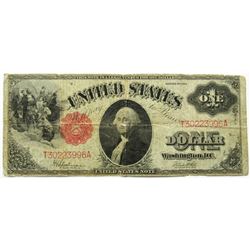 1917 $1 LEGAL TENDER NOTE - LARGE SIZE ONE DOLLAR