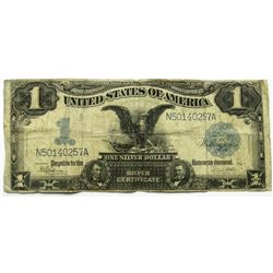 1899 BLACK EAGLE $1 LARGE SILVER CERT NOTE