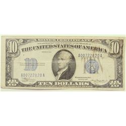 $10 SILVER CERT