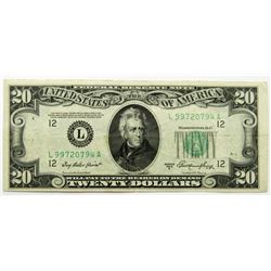 1950 $20 FEDERAL RESERVE NOTE