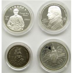 SILVER COMMEM LOT: 1989 2 coin