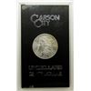 Image 1 : 1885 GSA CARSON CITY MORGAN SILVER DOLLAR CC
