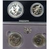 Image 1 : 1991 MT RUSHMORE 2 COIN UNC SET;