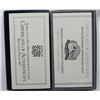 Image 3 : 1991 MT RUSHMORE 2 COIN UNC SET;