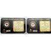 Image 1 : 2- USMC MINI GOLD COIN 0.5 GRAMS 14K