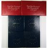 Image 1 : 6-1976 3pc SILVER SETS: