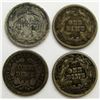 Image 2 : 4-LIBERTY SEATED DIMES