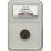 Image 1 : 1898 BARBER DIME AU DETAILS- GRADED BY NCS