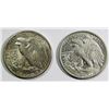 Image 2 : 1939-D & 1945 WALKING LIBERTY HALF DOLLARS