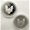Image 2 : 2008 & 2012 PROOF AMERICAN SILVER EAGLES