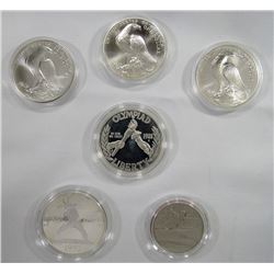 1992 2 COIN PROOF OLYMPIC SET; 1988