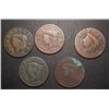 Image 1 : 5-LARGE CENTS