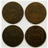 Image 1 : 4- 1864 TWO CENT PIECES