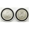 Image 2 : 2007 & 1994 AMERICAN SILVER EAGLES