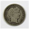 Image 1 : 1909-D BARBER DIME- VF