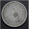 Image 2 : 1861 SEATED QUARTER - XF/AU