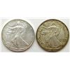 Image 1 : 2007 & 2006 AMERICAN SILVER EAGLES