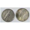 Image 2 : 2-1934-D PEACE DOLLARS
