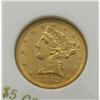 Image 1 : 1882-S $5 GOLD LIVERTY BU