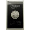 Image 1 : 1884 GSA CARSON CITY MORGAN SILVER DOLLAR CC