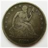 Image 1 : 1876-S SEATED HALF DOLLAR VG/F