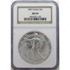 Image 1 : 1987 AMERICAN SILVER EAGLE NGC MS 69