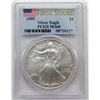 Image 1 : 1999 AMERICAN SILVER EAGLE PCGS MS 68