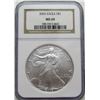 Image 1 : 2005 AMERICAN SILVER EAGLE NGC MS 69