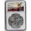 Image 1 : 2017 AMERICAN SILVER EAGLE NGC MS 70