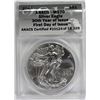 Image 1 : 2015 AMERICAN SILVER EAGLE ANACS MS 70