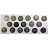 Image 1 : BARBER QTR LOT of 17 COINS