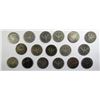 Image 2 : BARBER QTR LOT of 17 COINS