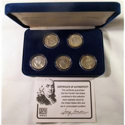 FRANKLIN HALF DOLLAR SET