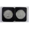 Image 2 : 1977 & 1978 SILVER CANADA PROOF LIKE DOLLARS