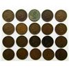 Image 1 : 20-INDIAN HEAD CENTS-NICE MIXED DATES