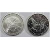 Image 2 : 1993 & 2006 AMERICAN SILVER EAGLES