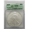 Image 1 : 2004 AMERICAN SILVER EAGLE ICG MS69