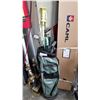 Image 1 : VINTAGE GOLF BAG WITH CONTENTS