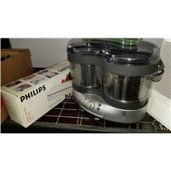 TFAL SERIES 506 STEAM COOKER AND PHILLIPS HEAT SEALER