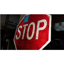 METAL STOP SIGN