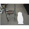 Image 1 : GREEN WALKER AND BATHTUB BENCH