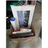 Image 1 : BOX OF ESTATE PICTURES AND COLLECTIBLES