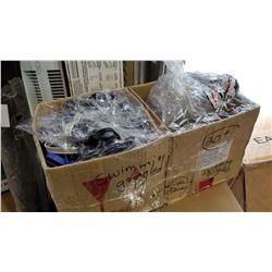 BOX OF SWIMMING GOGGLES - 20 PLUS PAIRS, SOME ASSEMBLY REQUIRED