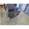 Image 1 : 7 STACKING METAL CHAIRS