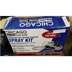 NEW CHIGACO HIGH-VOLUME LOW-PRESSURE COMPLETE SPRAY KIT