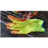 Image 2 : YELLOW RUBBERIZED GLOVES 9 PAIRS