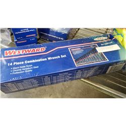 14PC COMBINATION WRENCH SET BLACK OXIDE FINISH RETAIL $139.99